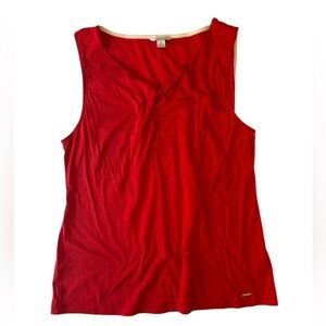 Nautica Red Sleeveless Shirt size XL